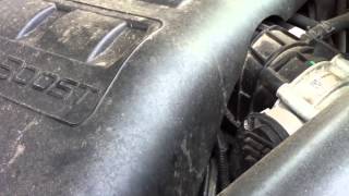 2011 F150 35 Ecoboost engine noise at start up rattle timing chain sept 17 2014 [upl. by Frymire]