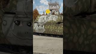 Crazy Decals in War Thunder warthunder warthundermemes [upl. by Oicnerolf148]