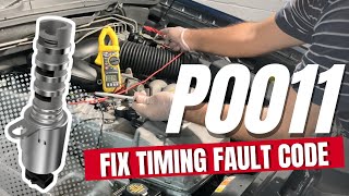 How to Test amp Fix P0011 Intake Camshaft Position Timing Over Advanced Bank 1 Engine Fault Code [upl. by Nodnol]