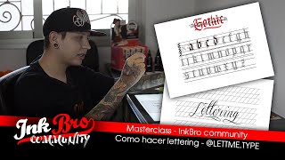 InkBro Community  Como Hacer Lettering [upl. by Constance]