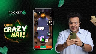 Pocket52 Poker Ki Vibe Crazy Hai  Say It with Throwables amp Emojis [upl. by Keeler]