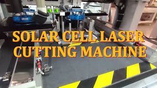 Solar Cell Fiber Laser Cutter Half Cut Cell Cutting Machine [upl. by Susanna]