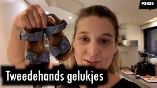 TWEEDEHANDS GEKOCHT  JOLIEN EN JENNO VLOG 2825 [upl. by Euqinimod]