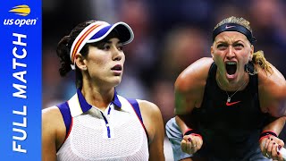 Petra Kvitova vs Garbine Muguruza in a crunch clash  US Open 2017 Round 4 [upl. by Santiago87]