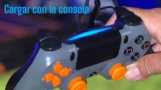 PS4  Se puede cargar un control de PS4 con cargador para celular [upl. by Annaer]