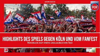 Danke Fans Die Highlights des FCH Fanfests 2024 [upl. by Ardnalac]