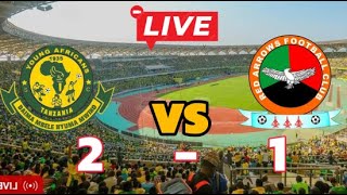 Live YANGA VS RED ARROWS LEO  2  1 [upl. by Sadiras]