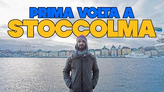 PRIMA VOLTA a STOCCOLMA 🇸🇪 VIAGGIO A STOCCOLMA SVEZIA [upl. by Irim]