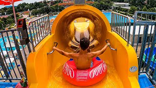 FAST Turbulence Water Slide at Vadas Thermal Sturovo [upl. by Laks]