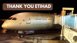 🇵🇰🇦🇪 UPGRADED TO BUSINESS CLASS  ETIHAD TRIP REPORT  KHIAUH  EY201  B7879  A6BLK [upl. by Selemas]