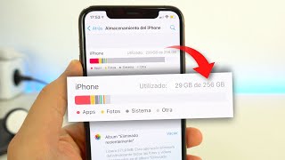 Cómo LIBERAR ESPACIO en iPhone GUÍA DEFINITIVA 📲 [upl. by Nairbal475]