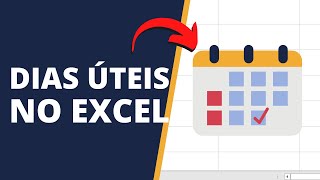 Como Calcular Dias Úteis no Excel  Função DIATRABALHOTOTAL [upl. by Ahsaetan]