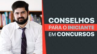 Conselhos para o iniciante em concursos  Fernando Mesquita [upl. by Nnyrat41]