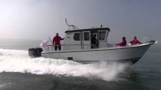 Botnia Targa 27 GT Test  un bateau de légende solide stable et performant [upl. by Prussian837]