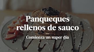 CÓMO PREPARAR PANQUEQUES RELLENOS DE SAÚCO  DESAYUNOS CON AVENA QUAKER  RECETA FÁCIL Y PERUANA [upl. by Lindsey]