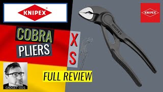 🇩🇪 Knipex Cobra XS Water Pump Pliers  A Super Useful Carry  UNBOXING  87 00 100 Review  EDC [upl. by Lleret283]