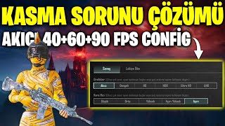 PUBG MOBİLE 60 FPS CONFİG 34 34 60 FPS CONFİG PUBG MOBİLE 60 FPS YAPMA KASMA SORUNU ÇÖZÜMÜ [upl. by Huggins]