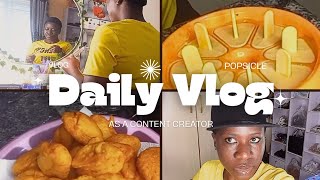 Day in the life of an Introvert living in Nigeria cooking making popsicle for the kids new phase [upl. by Marjana]