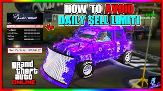 NEW HOW TO AVOID DAILY SELL LIMIT ON GTA 5 ONLINE  EVERYTHING YOU NEED TO KNOW [upl. by Eladnyl]