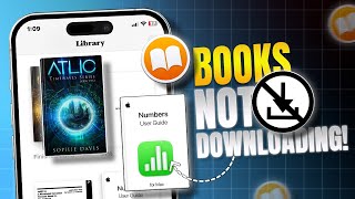 How to Fix Books App Not Downloading or Stuck on iPhone  Apple Books Not Working after iOS Update [upl. by Akinahc]