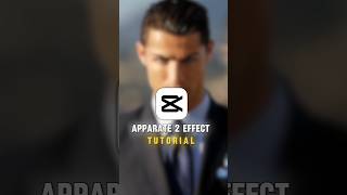 Capcut Apparate 2 effect tutorial  video editing 🔥 in capcut capcut shorts editing [upl. by Nedyarb]