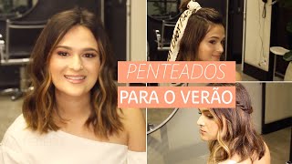 Penteados para o Verão com Natali Pereira  Canal Studio W [upl. by Airtemak]