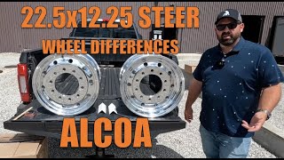 ALCOA 225x1225quot FLOAT Steer Wheel Differences [upl. by Kielty273]