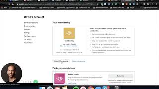 How to upgrade audible membership by David R Esau [upl. by Ailama279]