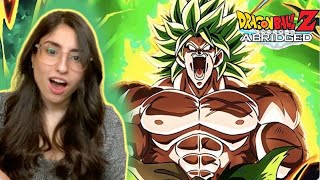 BROLY MOVIE Dragon Ball Z Abridged REACTION  DBZA [upl. by Florian]