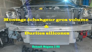 Tutoriel Montage Échangeur Gros Volume amp Durites Silicones  Renault Mégane 3 RS [upl. by Palocz]