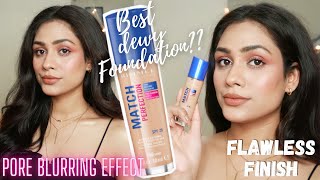 Rimmel London Match Perfection Foundation Review And Application  Hydrating Glowing Foundation [upl. by Deraj]