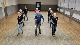 Dancin in the Moonlight Line Dance Music Demo Taniec Liniowy [upl. by Hayyifas57]