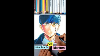 COLOR PENCILS vs MARKERS✨ which is better [upl. by Nosduh]