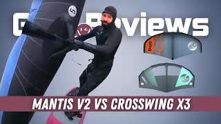 Cabrinha Mantis V2 vs Crosswing X3 Review [upl. by Artemus542]