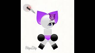 💜⚪️😈❌ Susie uwu❌ emojicat animation flipaclip [upl. by Eniamaj865]