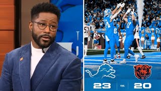 The Lions are team to beat in NFL  Nate Burleson admits Jared Goff is the MVP after win vs Bears [upl. by Bounds]