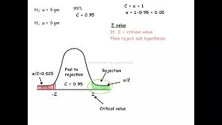 One tailed and two tailed tests hindi video [upl. by Milburn358]