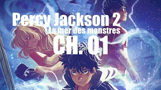 Percy Jackson 2 La mer des monstres  chapitre 1 livre audio ASMR [upl. by Mide185]