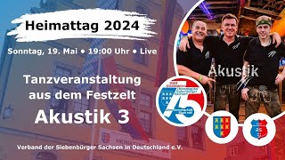 Akustik 3  Heimattag der Siebenbürger Sachsen 2024  Dinkelsbühl [upl. by Haynor197]