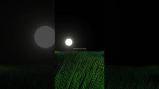 Simple Grass blender blender3d physics shorts [upl. by Gebler]