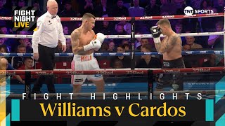 ONE AND DONE 😱  Liam Williams v Florin Cardos  Boxing Fight Highlights  FightNight [upl. by Schechinger]