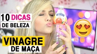 10 DICAS DE BELEZA COM VINAGRE DE MAÇA  Gabriela Capone VEDA 6 [upl. by Rutherfurd]