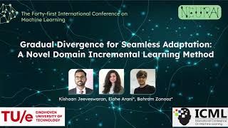 ICML 2024 Gradual Divergence for Seamless Adaptation A Novel Domain Incremental Learning Method [upl. by Wrand]