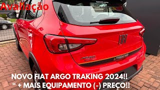 NOVO FIAT ARGO TRAKING 2024 [upl. by Lucania]