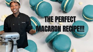 The perfect Macaron recipe Easy to make Italian method [upl. by Albion]