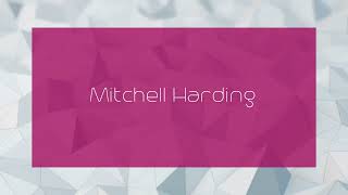 Mitchell Harding  appearance [upl. by Naerda534]