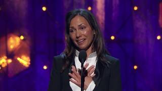 Susanna Hoffs Inducts The Zombies at the 2019 Rock amp Roll Hall of Fame Induction Ceremony [upl. by Alamat479]