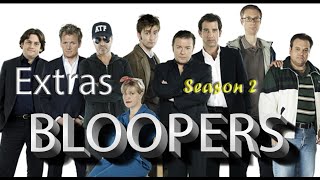 Extras Season 2 TV Series BloopersGag reelsOuttakes [upl. by Hiroshi]