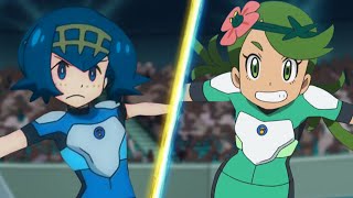 Pokemon Battle Lana Vs Mallow [upl. by Unam]