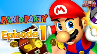 Mario Party Gameplay Walkthrough Part 1  Marios Rainbow Castle [upl. by Nwahc956]